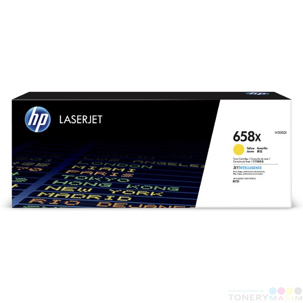 HP - Toner HP W2002X ( 658X ) yellow - originálny toner