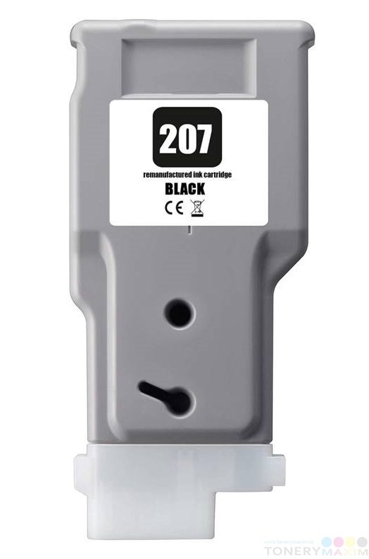 Canon - Náplň Canon PFI-207Bk Black - renovovaná náplň