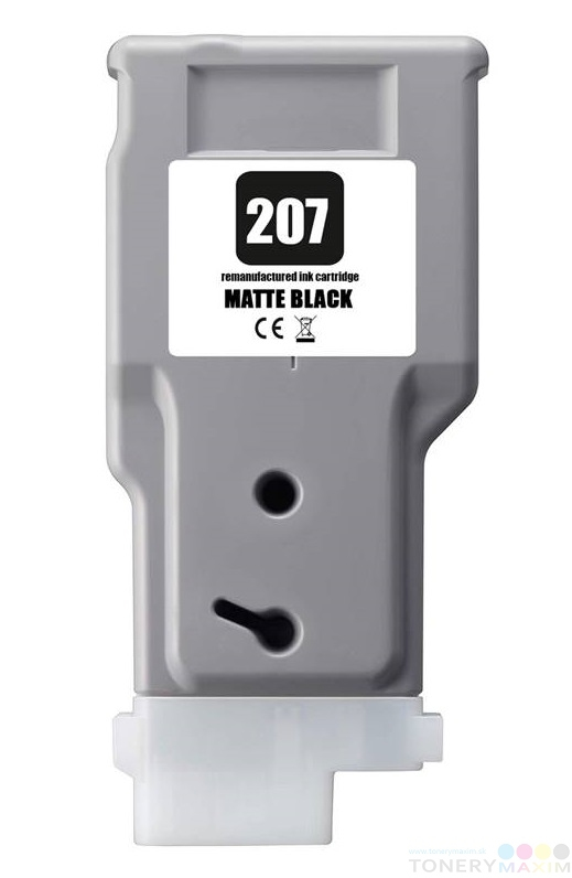 Canon - Náplň Canon PFI-207MBk Matte Black - renovovaná náplň