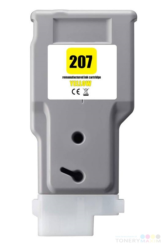 Canon - Náplň Canon PFI-207Y Yellow - renovovaná náplň