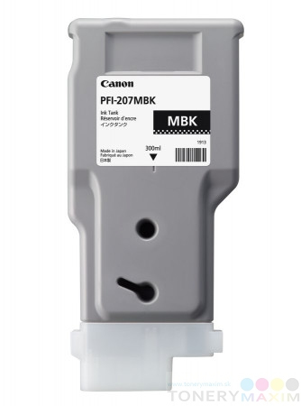 Canon - Náplň Canon PFI-207MBk Matte Black - originálna náplň