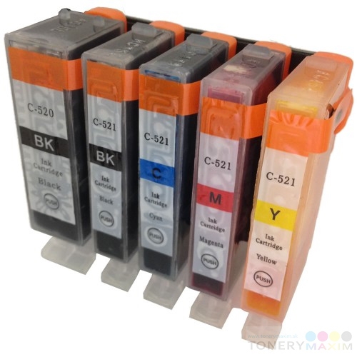 Canon - Náplne Canon PGI-520 - Multipack 5 alternatívnych náplní
