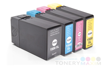 Canon - Náplne Canon PGI-1500XL CMYK - Multipack 4 alternatívnych náplní