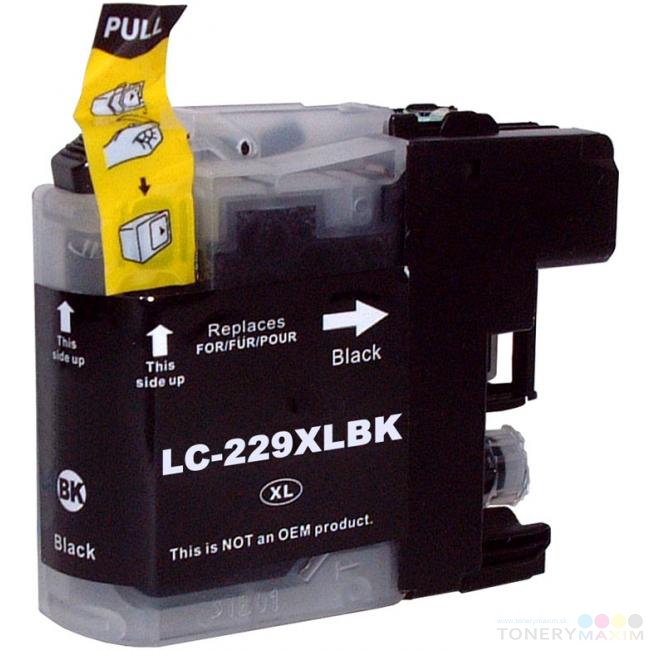 Brother - Náplň Brother LC-229 XL Black - alternatívna atramentová náplň
