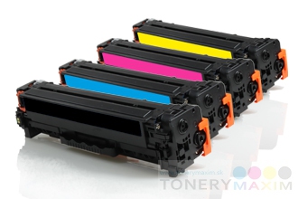 HP - Tonery HP CC530/1/2/3A Multipack CMYK - štvorbalenie alternatívnych tonerov