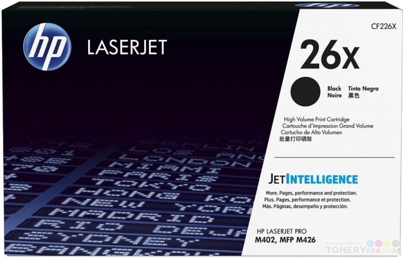 HP - Toner HP CF226X ( 26X ) - originálny toner
