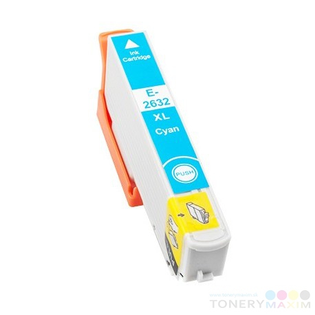 Epson - Náplň Epson T2632 (26XL) Cyan - alternatívna atramentová náplň - C13T26324010