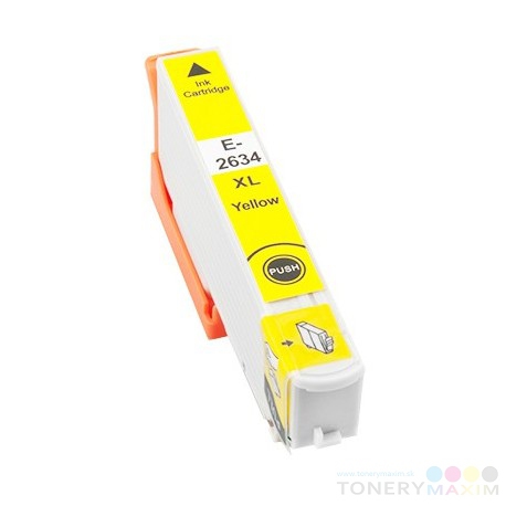 Epson - Náplň Epson T2634 (26XL) Yellow - alternatívna atramentová náplň - C13T26344010