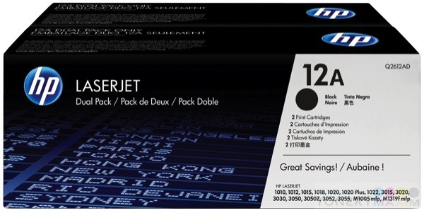 HP - Toner HP Q2612AD ( 12AD ) - originálny toner