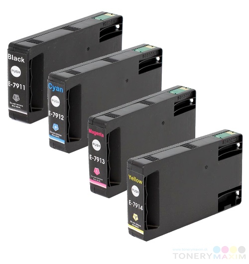Epson - Náplne Epson T7915 ( 79L ) - Multipack 4 alternatívnych náplní