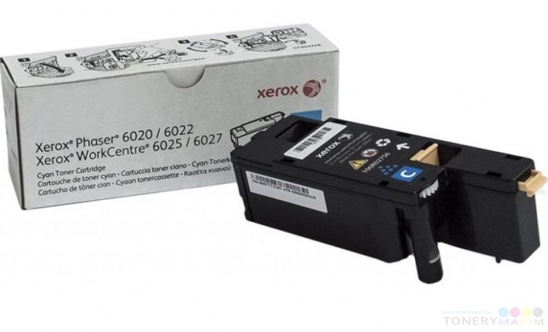 Xerox - Toner Xerox 106R02760 Cyan - originálny toner pre Xerox 6020 / 6025