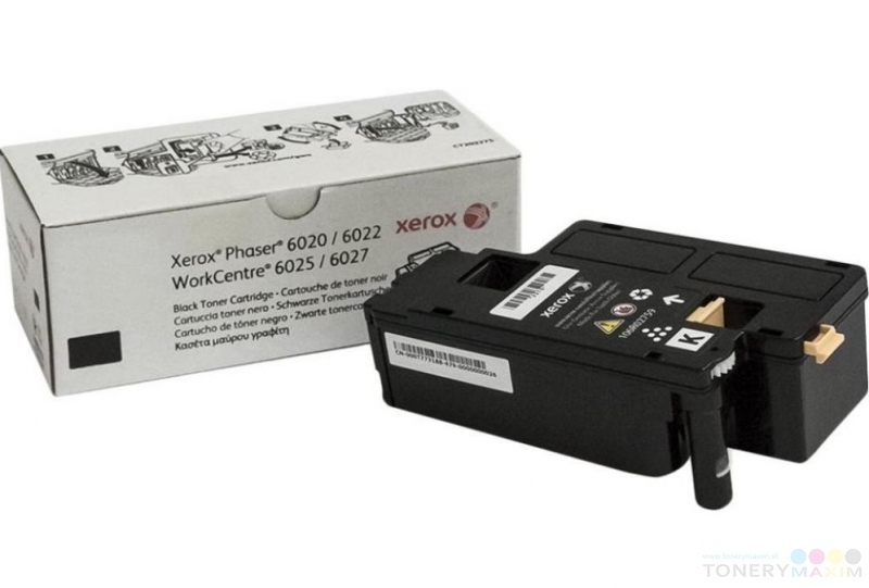 Xerox - Toner Xerox 106R02763 Black - originálny toner pre Xerox 6020 / 6025