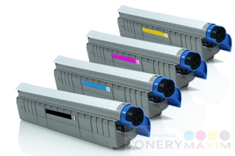 OKI - Tonery OKI C801 / 821 Multipack CMYK - štvorbalenie renovovaných tonerov