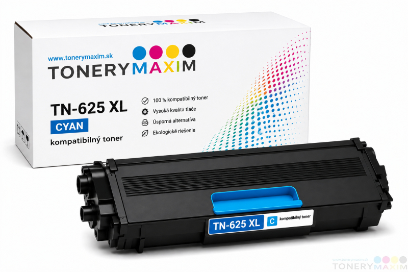 Brother - Toner Brother TN-625 XL Cyan - alternatívny toner