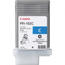 CANON Originál PFI-102C cyan iPF 500/510/600/605/610/650/655/700/710/720/750/755/760/765,
