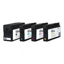 Náplne HP 950XL - 951XL CMYK - Multipack 4 renovovaných náplní