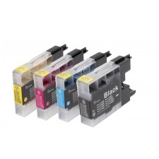 Náplne Brother LC-1240  - Multipack 4 alternatívnych náplní