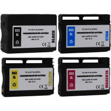Náplne HP 932XL - 933XL CMYK - Multipack 4 renovovaných náplní