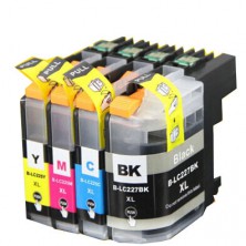 Náplne Brother LC-227XL VALBP - Multipack 4 alternatívnych náplní