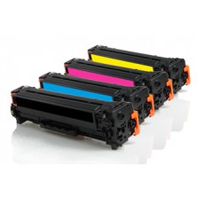 Tonery Canon CRG-732 Multipack CMYK - štvorbalenie renovovaných tonerov
